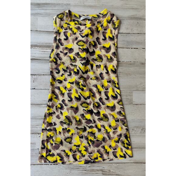 Gorgeous Nanushka Safea Top in Watercolor Leopard sz XS EUC - Picture 2 of 5